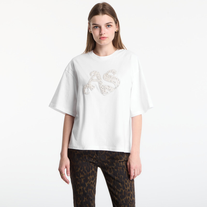 Tričko AllSaints Icon Amelie Tee Optic White M 115646580