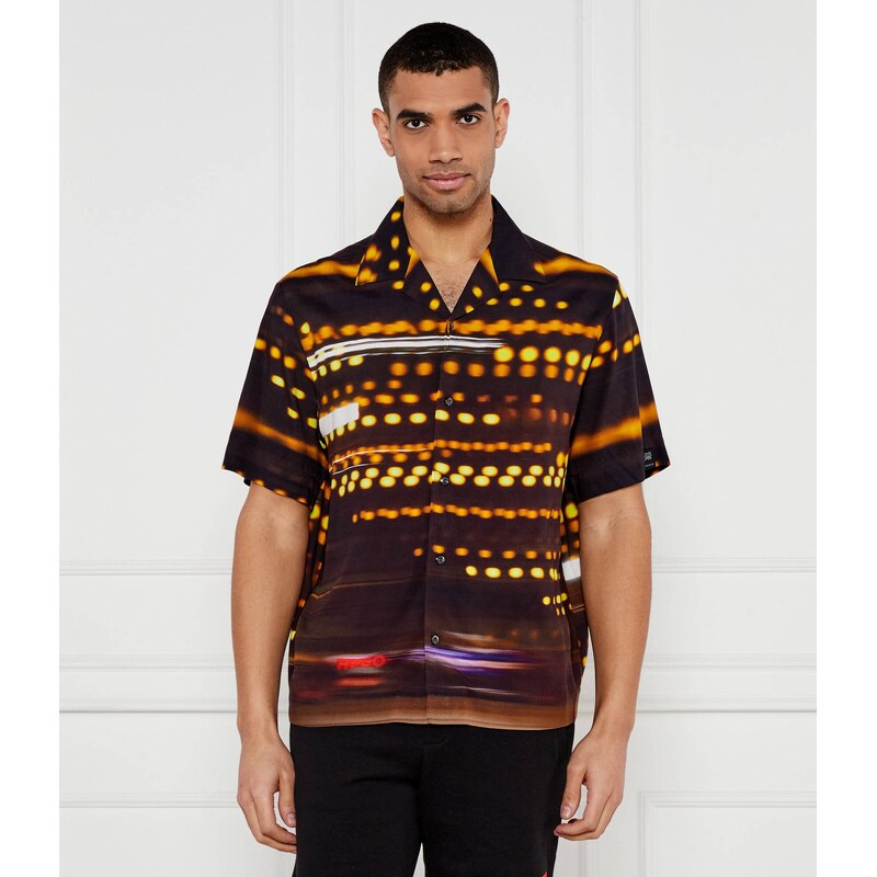 HUGO Košile Espino HUGO x Racing Bulls | Oversize fit