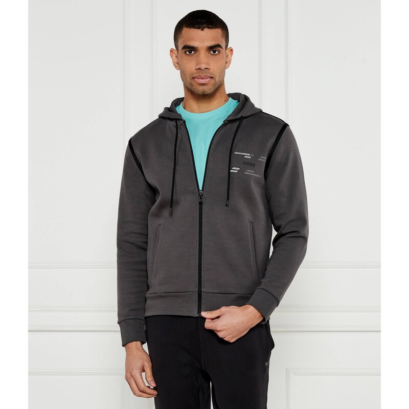 BOSS GREEN Mikina Saggy Tape | Regular Fit | stretch