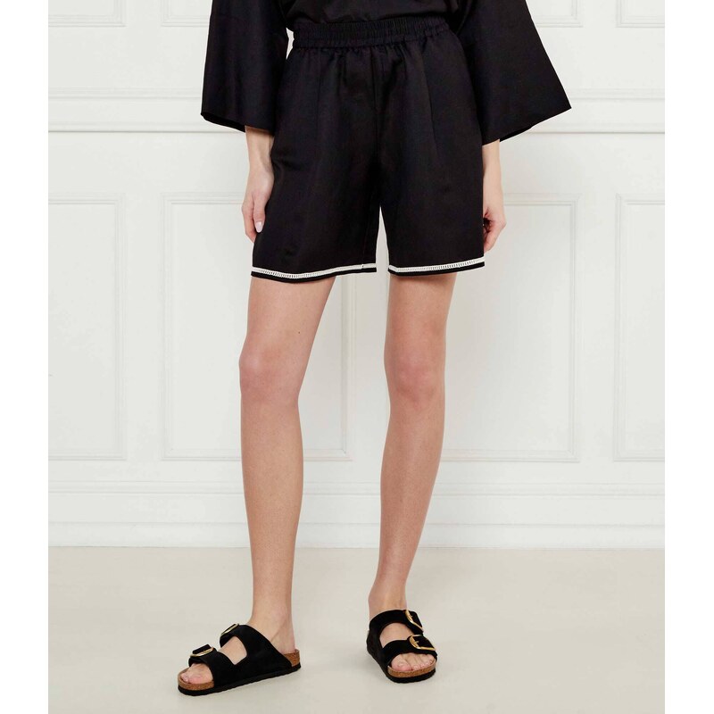 Twinset U&B Lněné šortky | Regular Fit