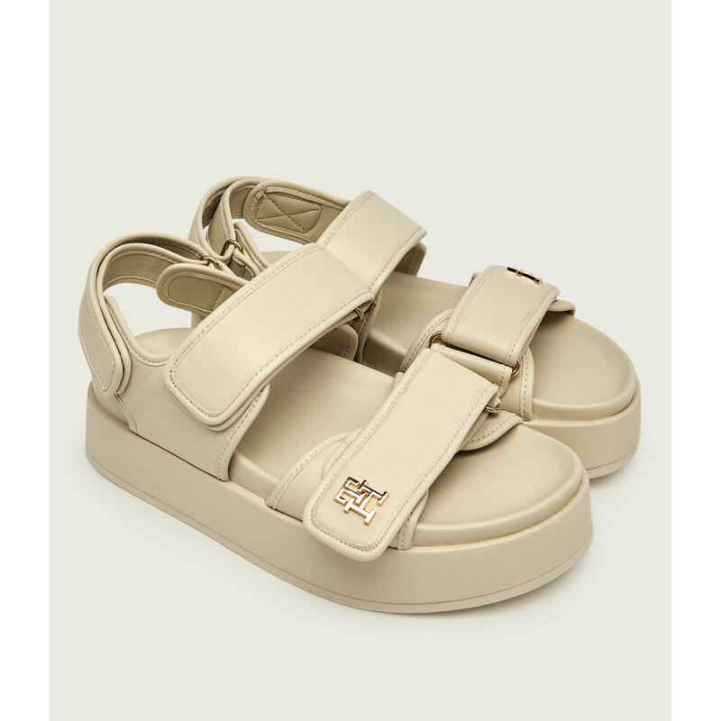 Tommy Hilfiger Kožené sandály