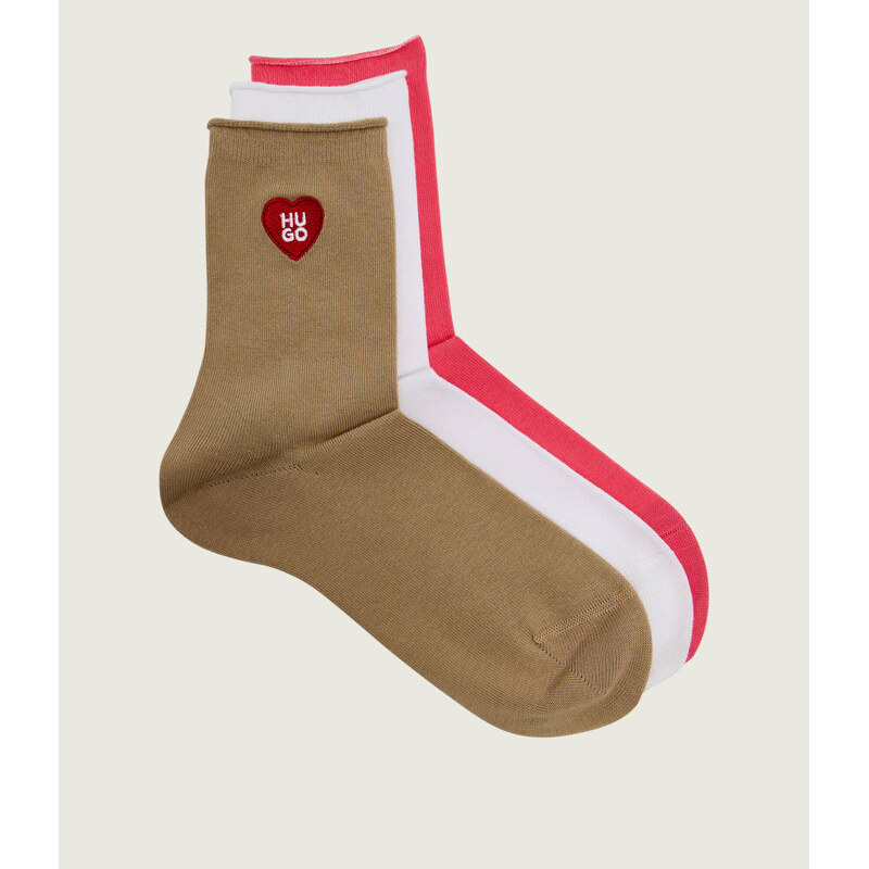 Hugo Bodywear Ponožky 3-pack 3P QS HEART CC