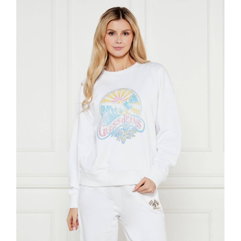 Guess Jeans Mikina SUNSET | Oversize fit