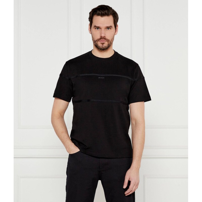 BOSS GREEN Tričko Tercy Tape HJ | Loose fit