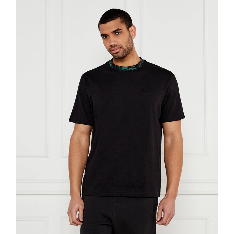 BOSS ORANGE Tričko Te_JungleCollar | Relaxed fit