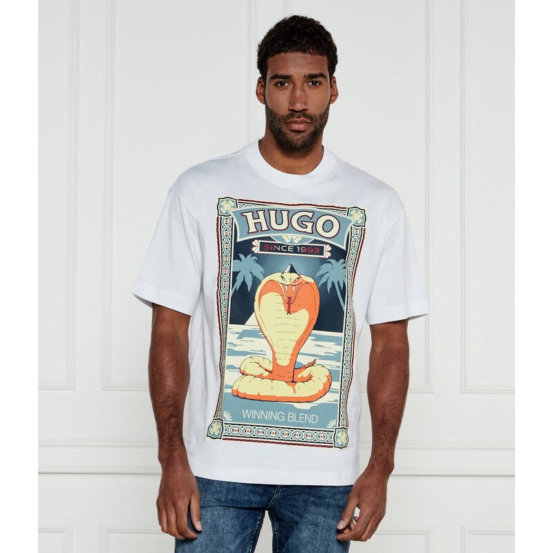 HUGO Tričko Dicobri | Oversize fit