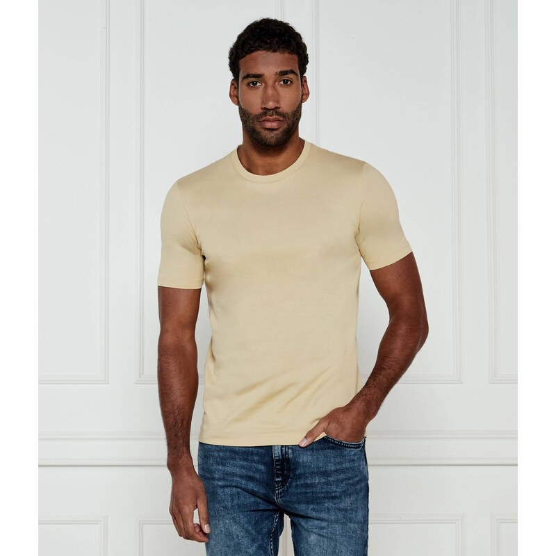 HUGO Tričko Dimerstee | Slim Fit | stretch