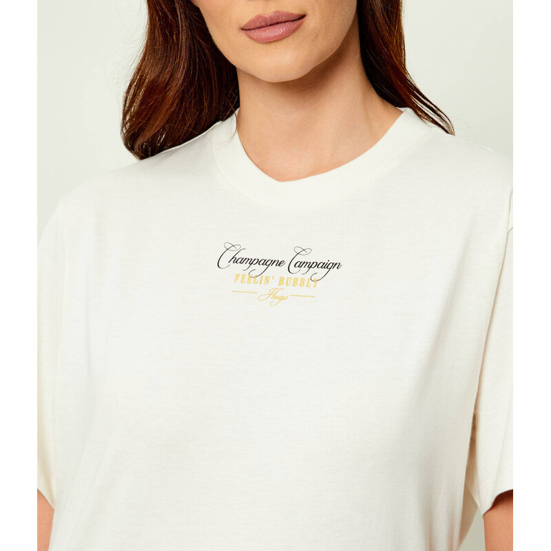 HUGO Tričko Vintage Tee_24 | regular fit