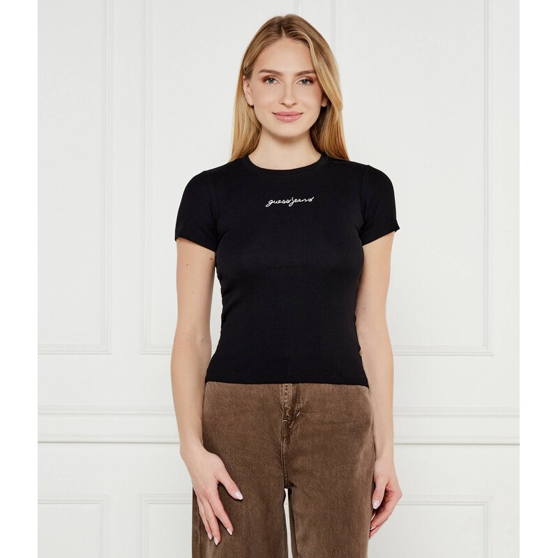Guess Jeans Tričko EMBRO | Slim Fit