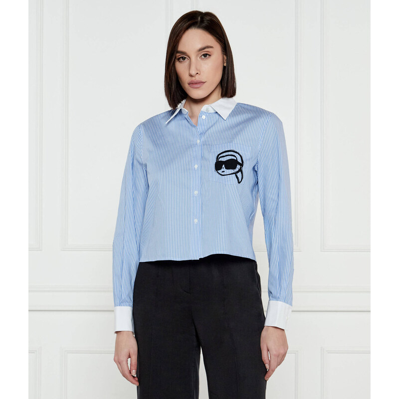 Karl Lagerfeld Košile IKON | Cropped Fit 103342688