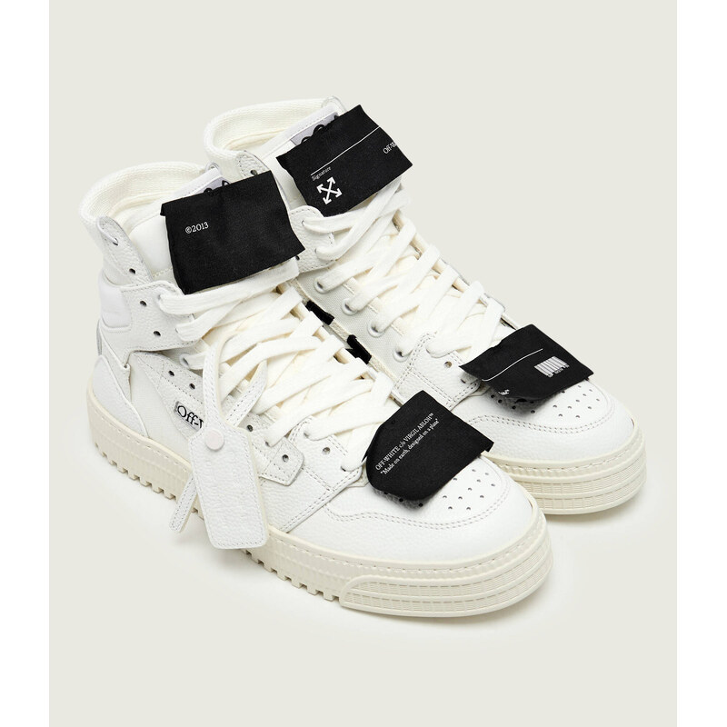 OFF-WHITE Kožené tenisky M-3.0 OFF COURT