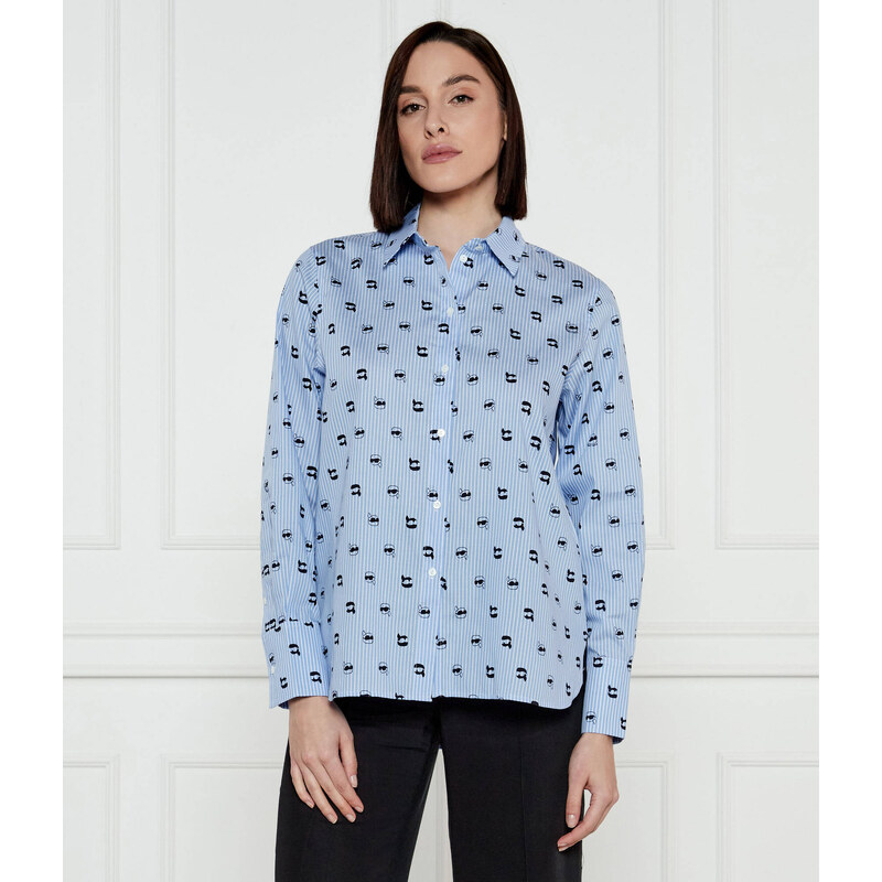 Karl Lagerfeld Košile IKON AOP | Loose fit
