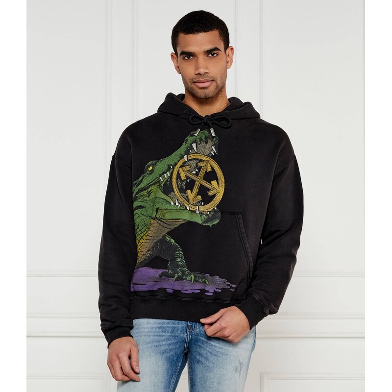 OFF-WHITE Mikina BIG CROCO SKATE | Relaxed fit