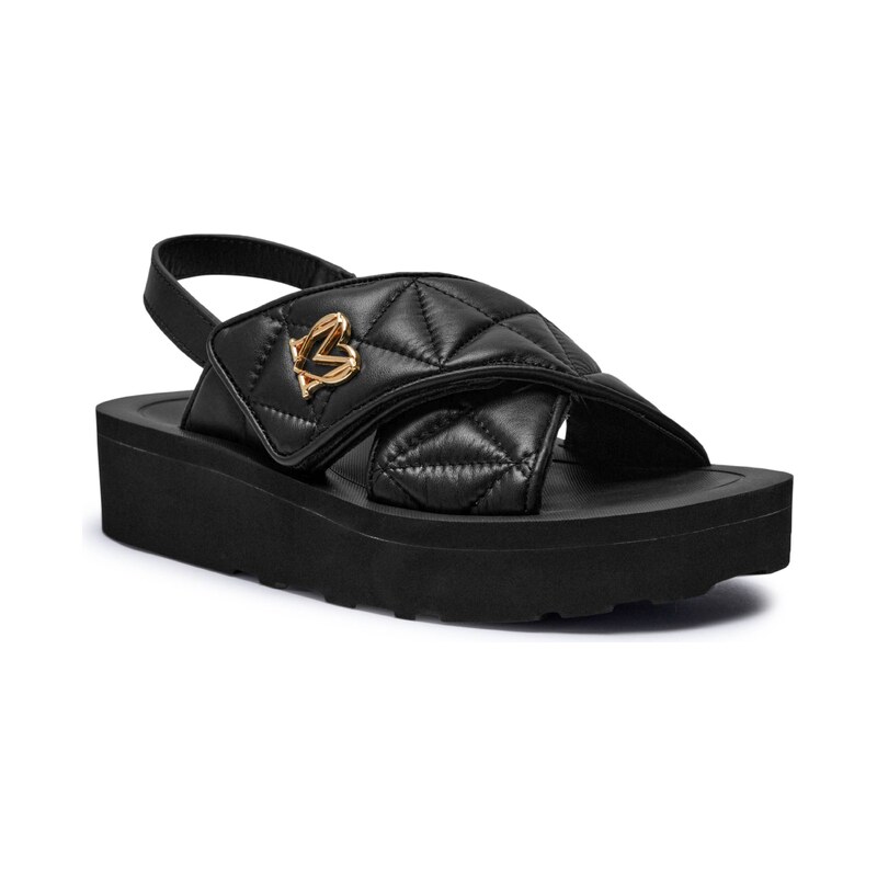 Love Moschino Kožené sandály