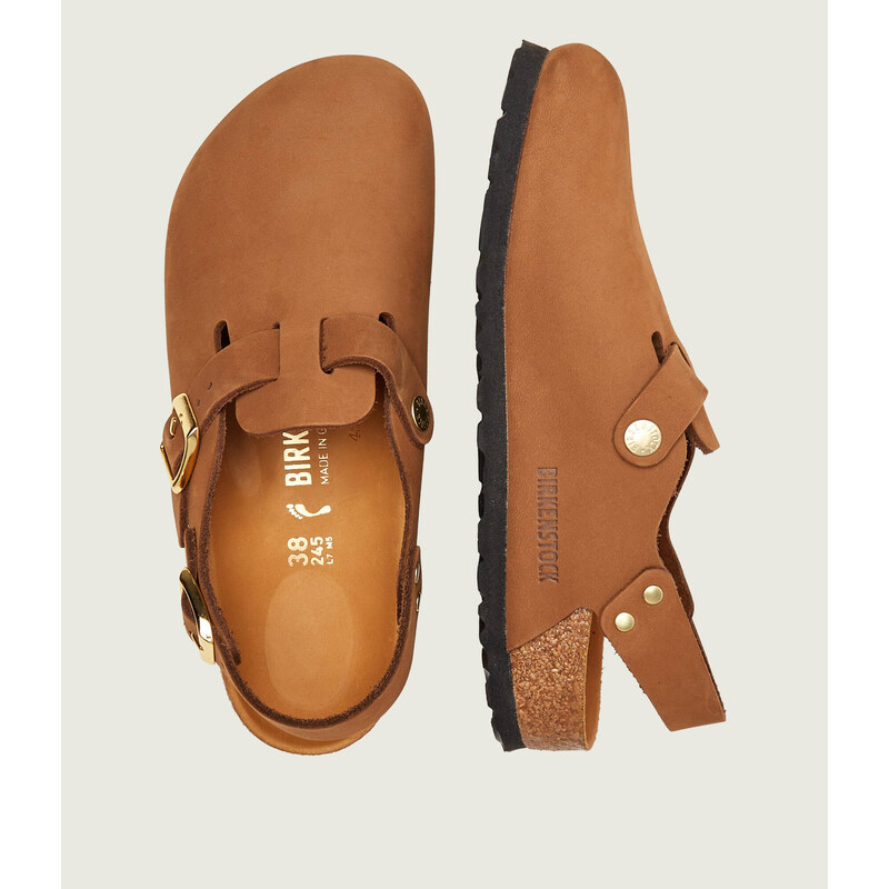Birkenstock Kožené pantofle typu mules Tokio | narrow fit