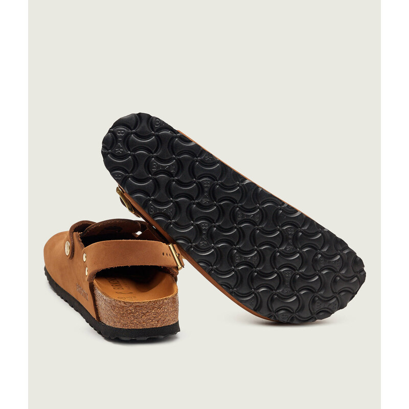 Birkenstock Kožené pantofle typu mules Tokio | narrow fit