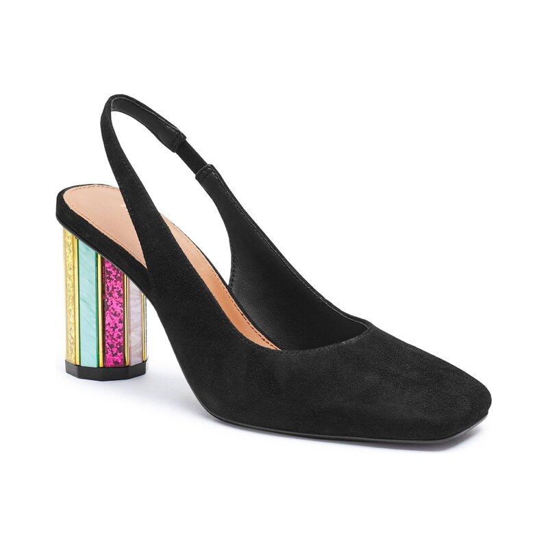 Kurt Geiger Lodičky na vysokém podpatku 225-PERSPEX | semiš 103206573