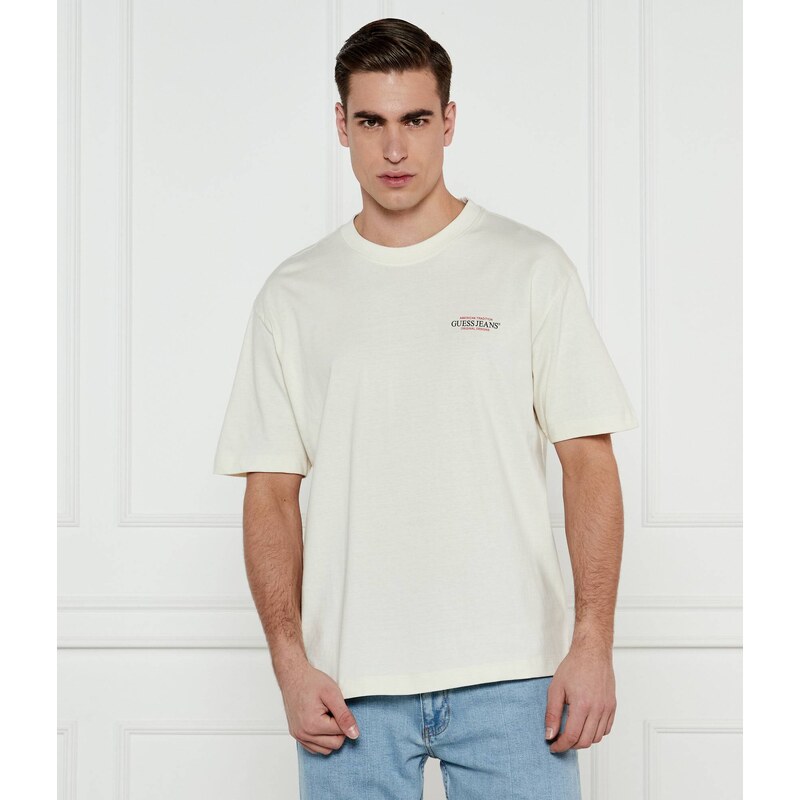 Guess Jeans Tričko American | Oversize fit