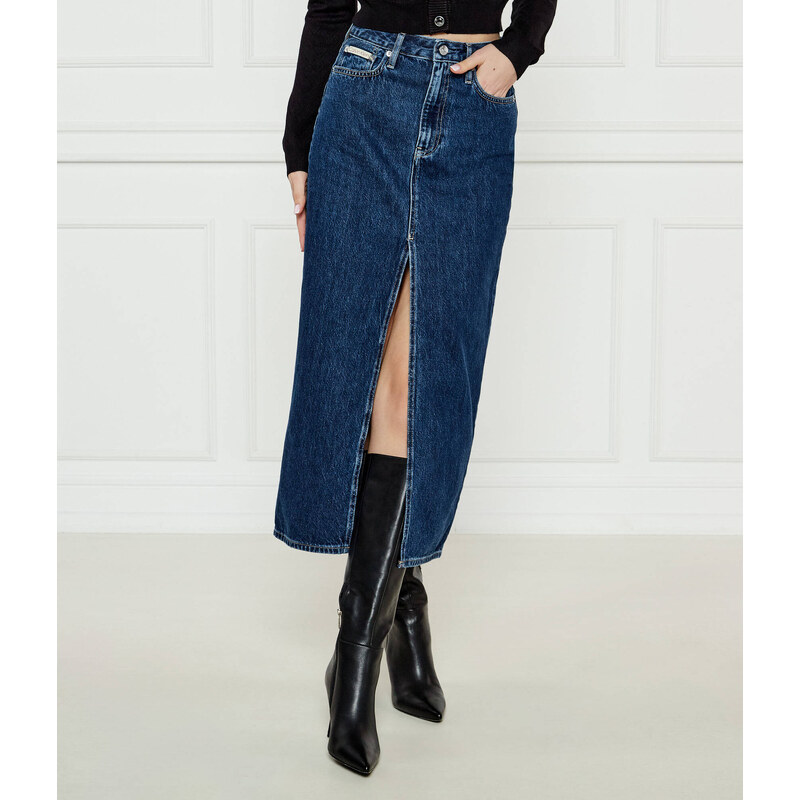Calvin Klein Jeans Džínová sukně