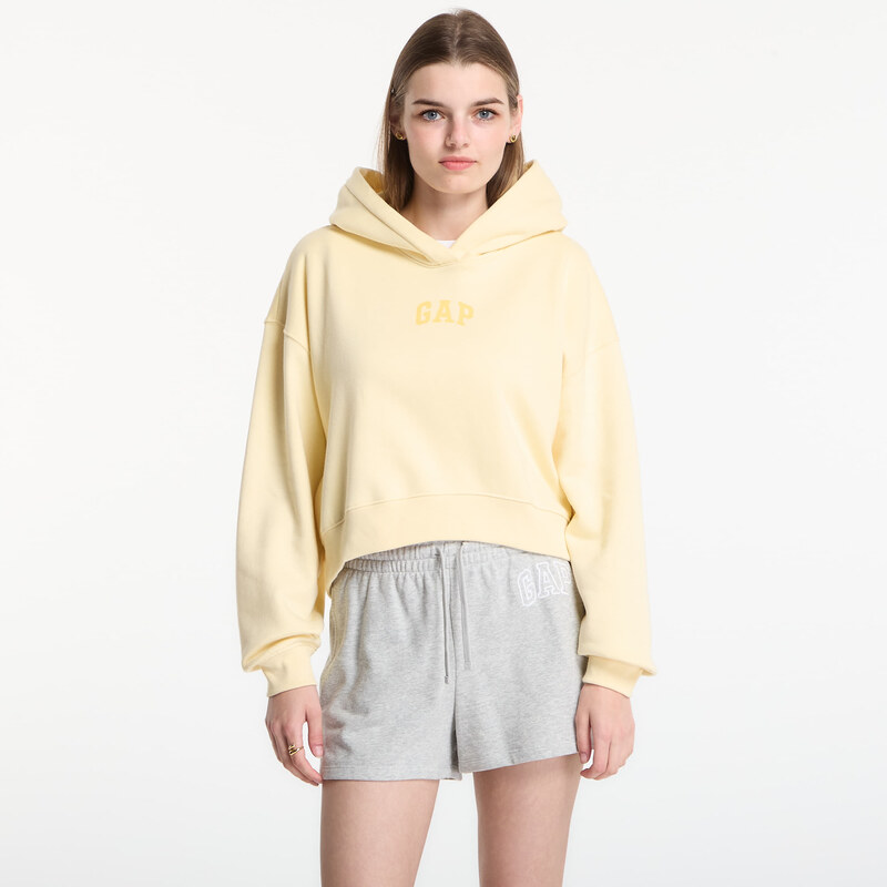 Mikina GAP Pg Cropped Po Hood Yellow M 115646554