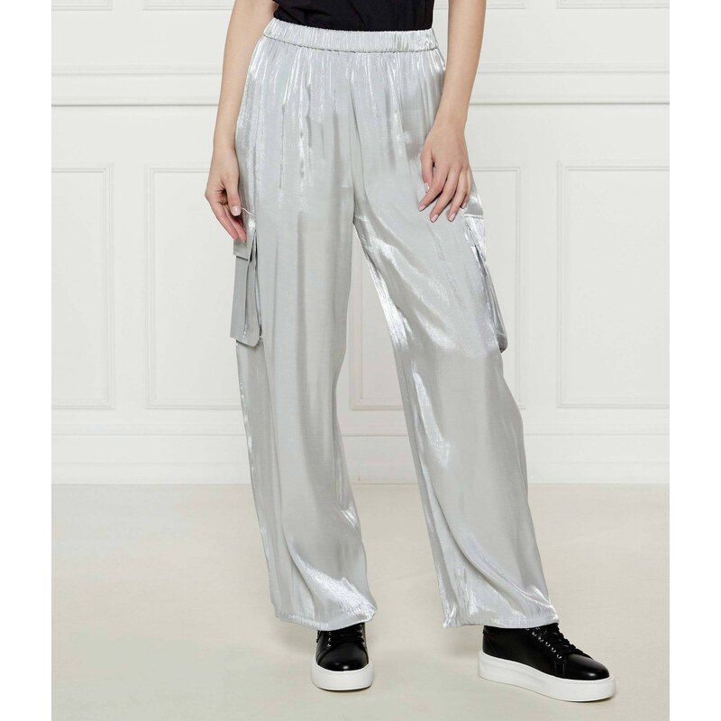 Armani Exchange Saténová kapsáče | Loose fit