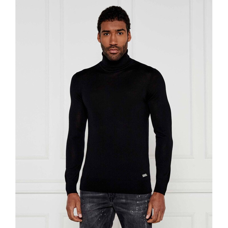 Karl Lagerfeld Vlněný rolák | Regular Fit