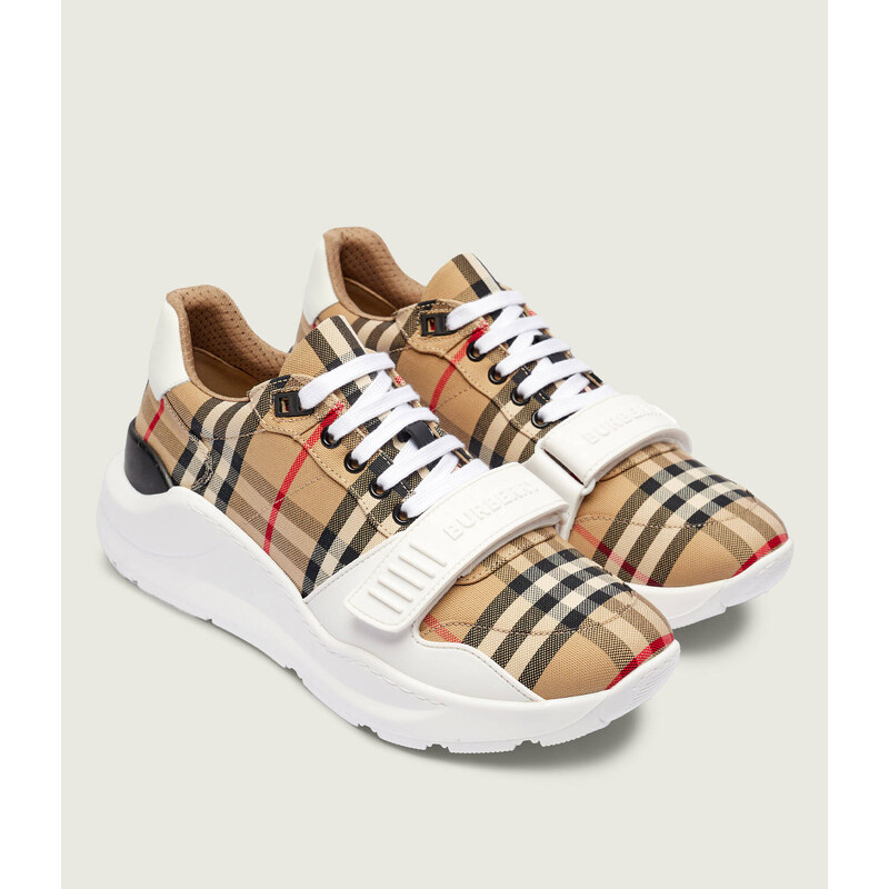 Burberry Tenisky s přídavkem kůže