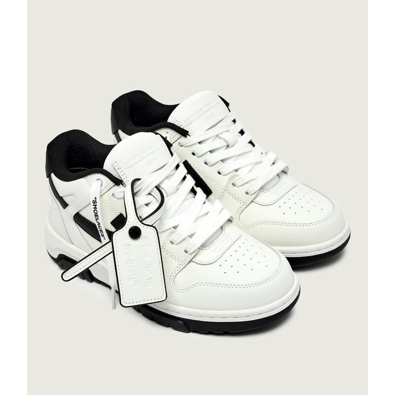 OFF-WHITE Kožené tenisky OUT OF OFFICE