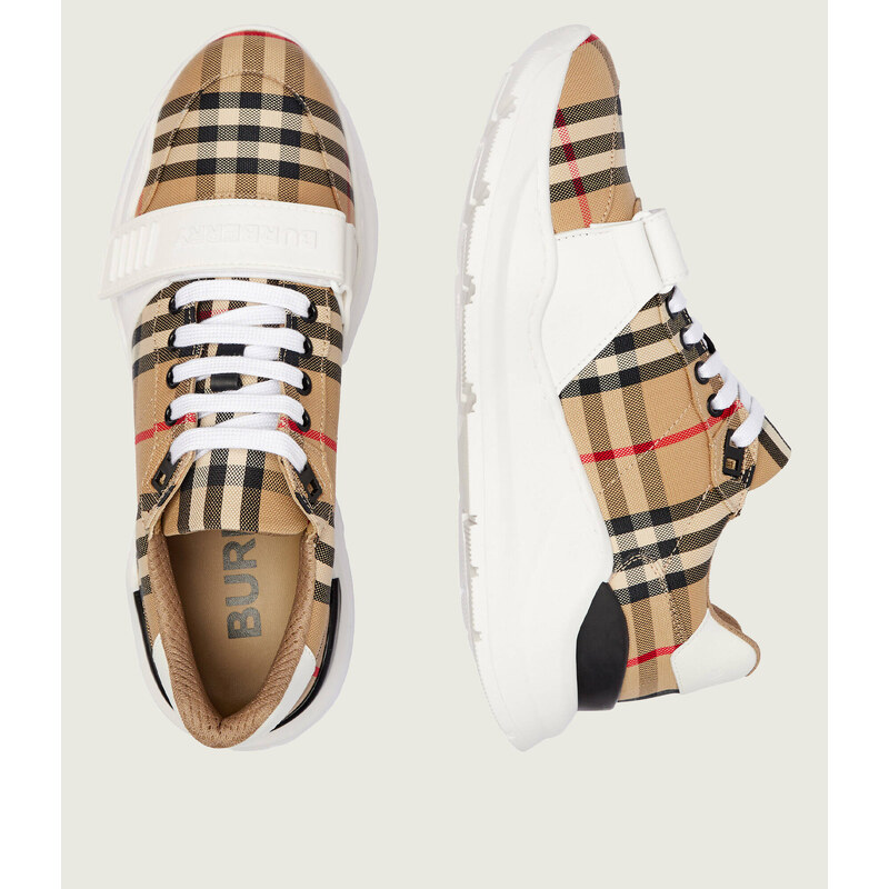 Burberry Tenisky s přídavkem kůže