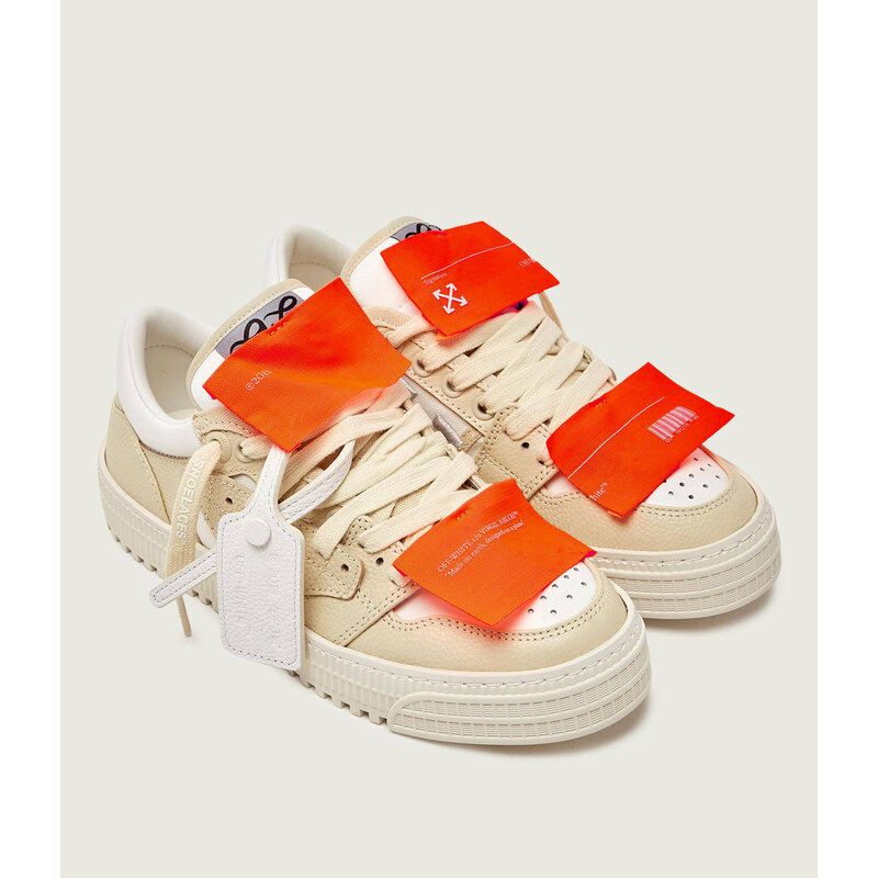OFF-WHITE Kožené tenisky 3.0 Court Low top