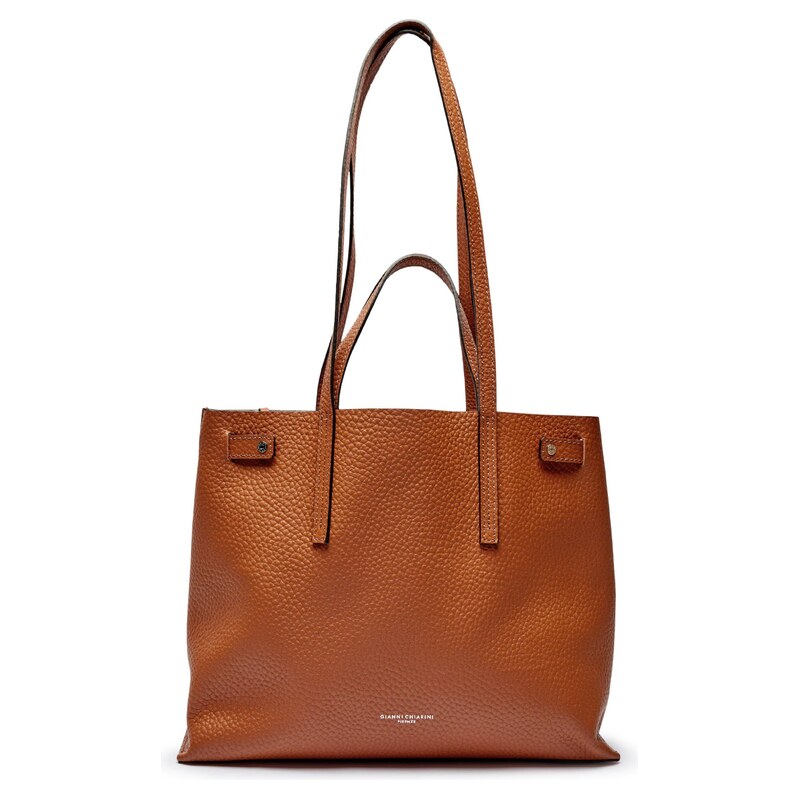 GIANNI CHIARINI Kůžoná kabelka shopper Altea