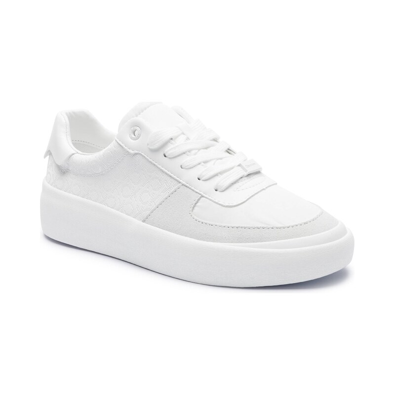 Calvin Klein Tenisky Vulc Lace Up s přídavkem kůže