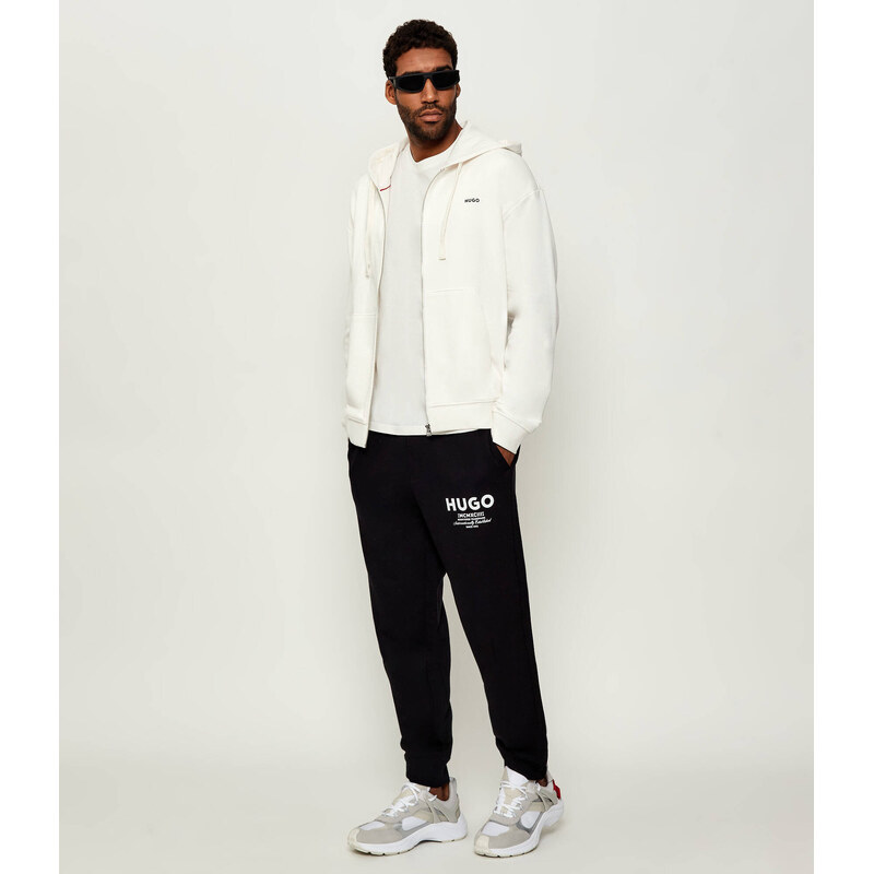HUGO Mikina Dapozip | Relaxed fit