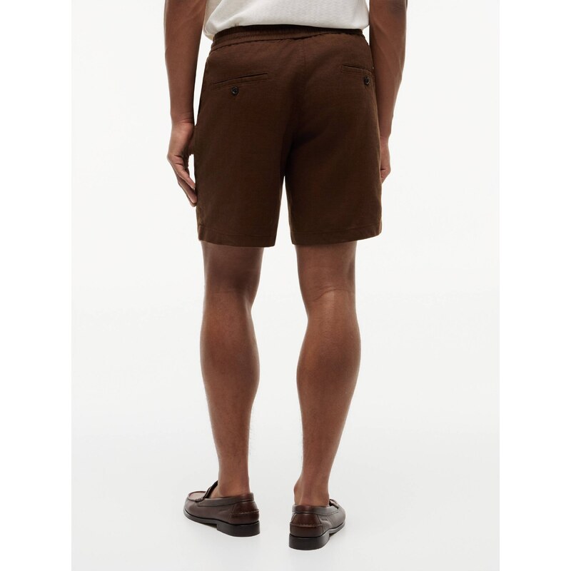 Tommy Hilfiger Lněné šortky DOVER | regular fit