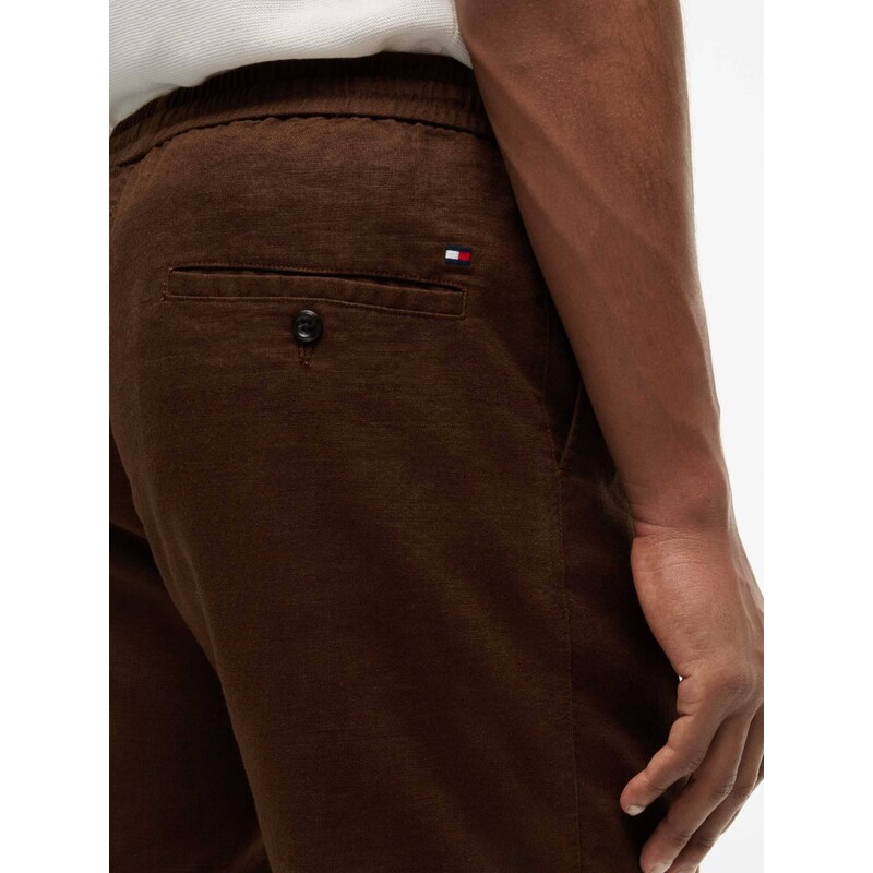 Tommy Hilfiger Lněné šortky DOVER | regular fit