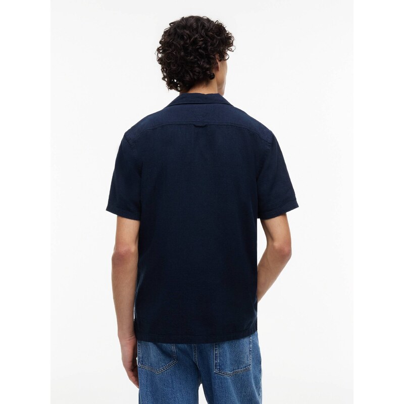 Tommy Jeans Lněná košile | regular fit