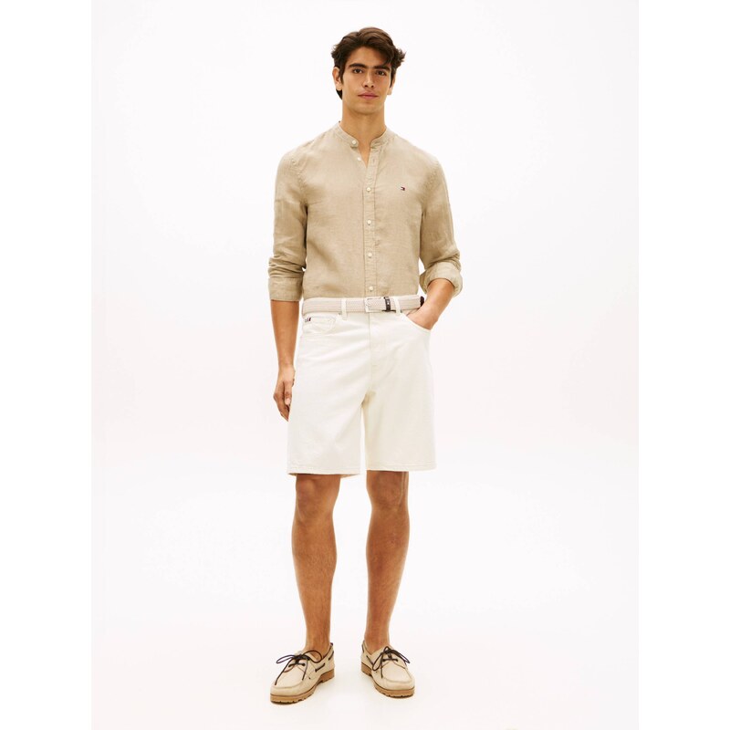 Tommy Hilfiger Lněná košile | Slim Fit