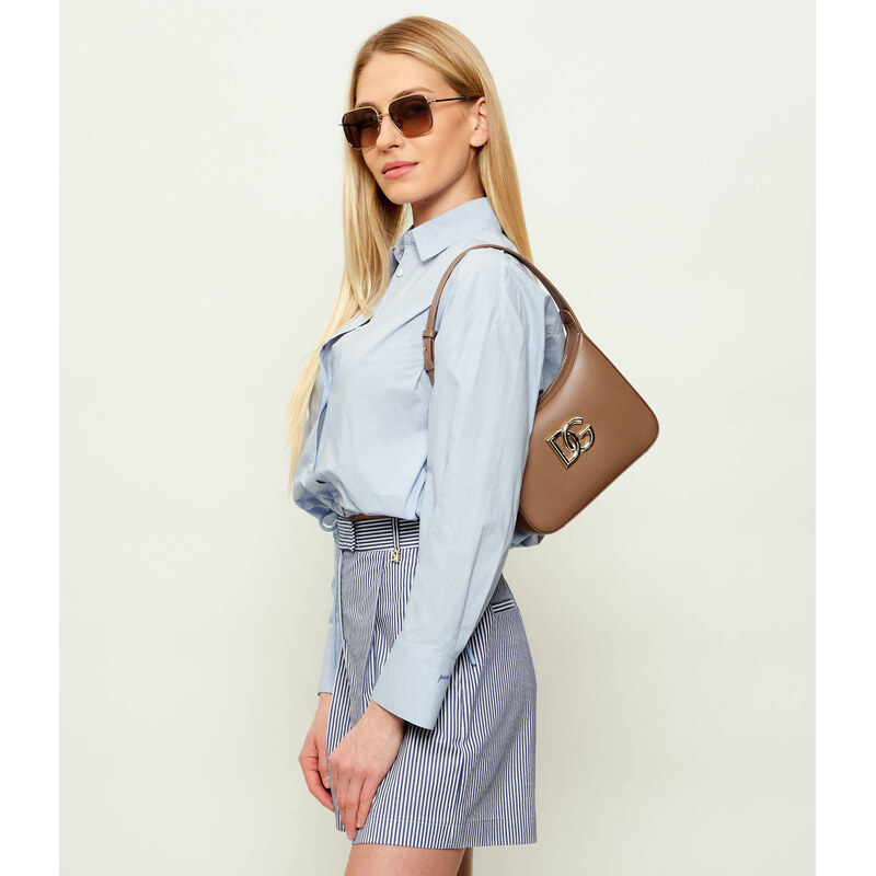 Dolce & Gabbana Kožené hobo kabelka 3.5