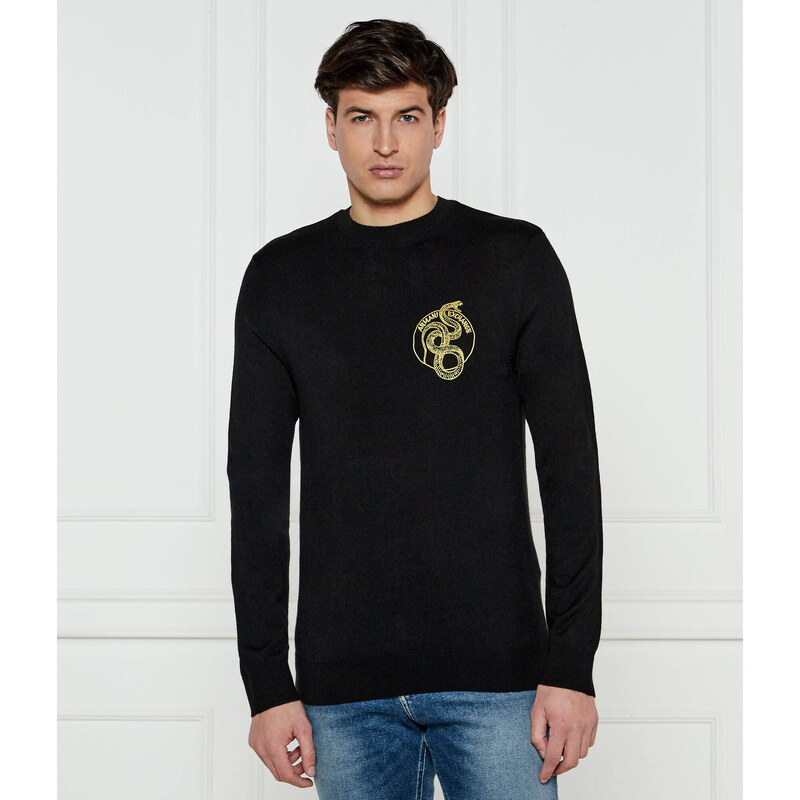 Armani Exchange Sweter | Regular Fit | s příměsí vlny