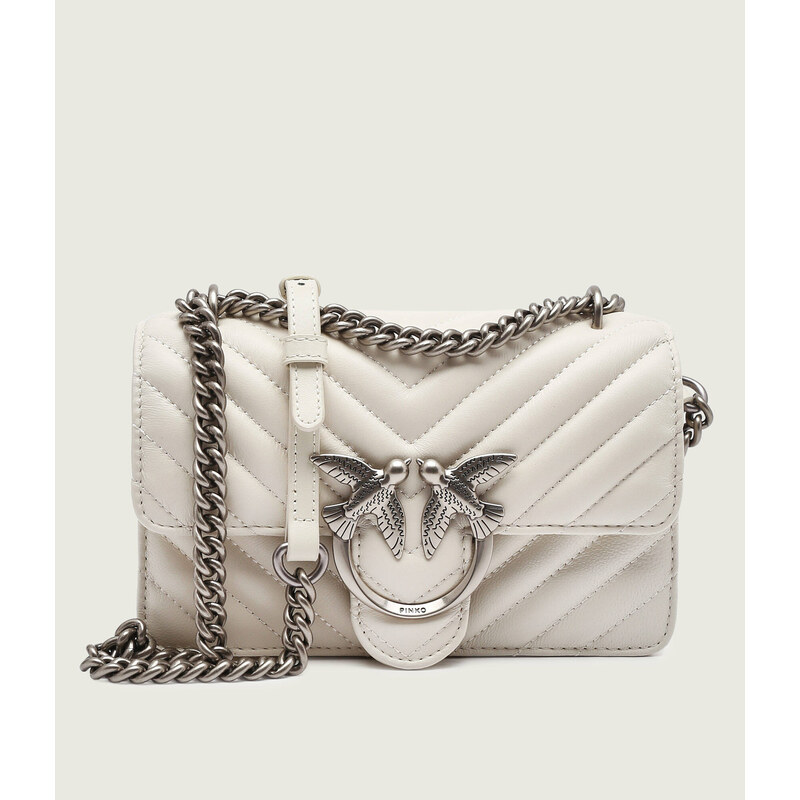 Pinko Kůžoná kabelka na rameno Love One Mini Crossbody
