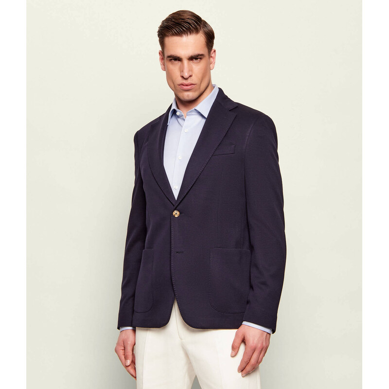 Sand Copenhagen Vlněná sako Star Easy | Slim Fit