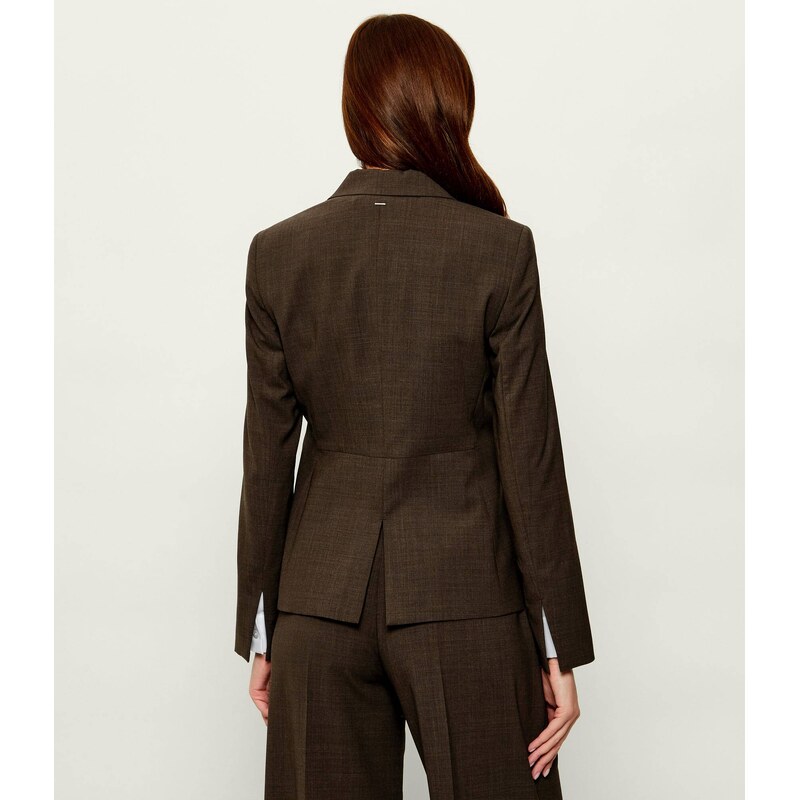 BOSS BLACK Vlněná sako Jia9 | Slim Fit