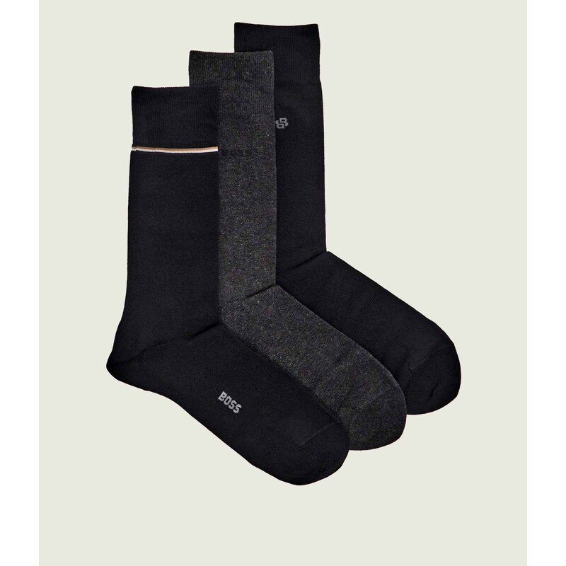 BOSS BLACK Ponožky 3-pack RS Gifts CC