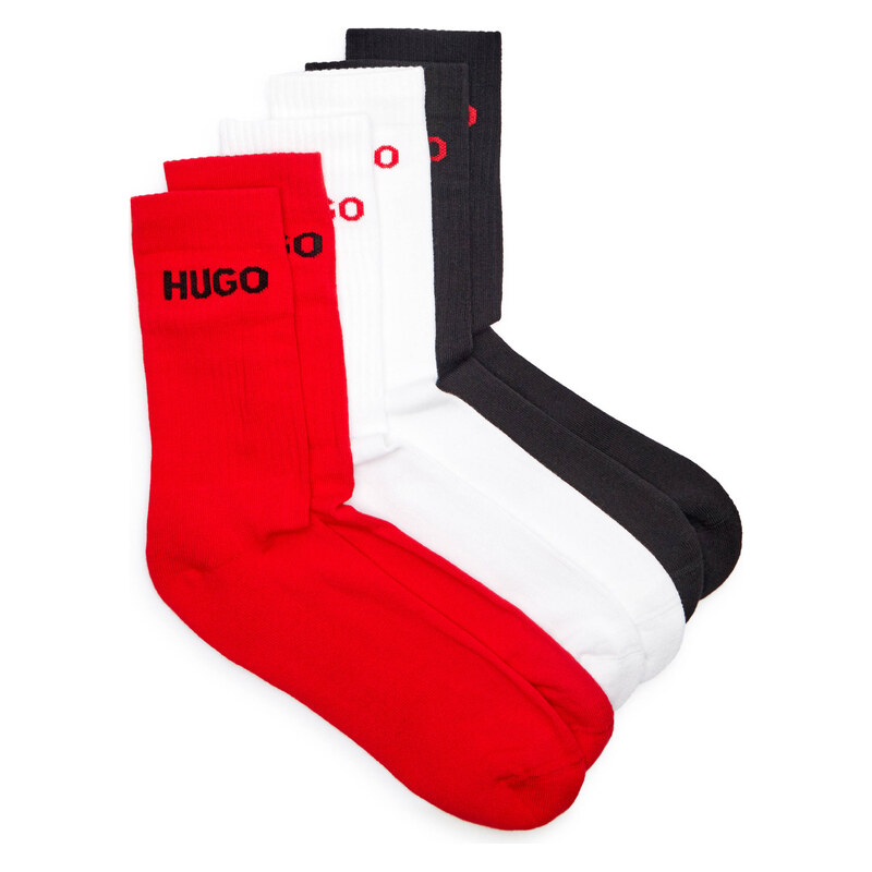 Hugo Bodywear Ponožky 6-pack 6P QS RIB LOGO CC