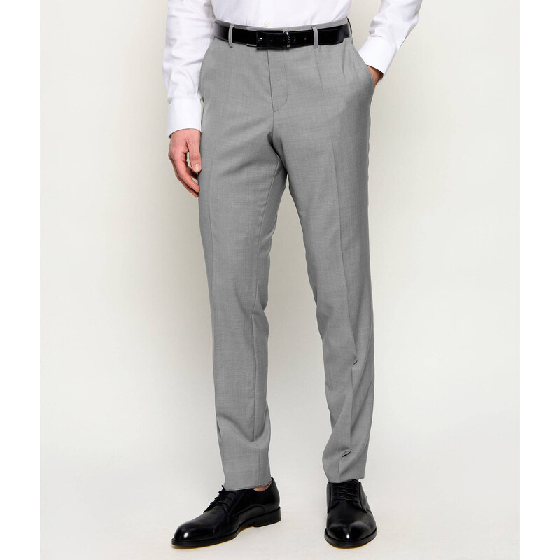 BOSS BLACK Vlněný oblek H-Huge-2Pcs-253 | Slim Fit