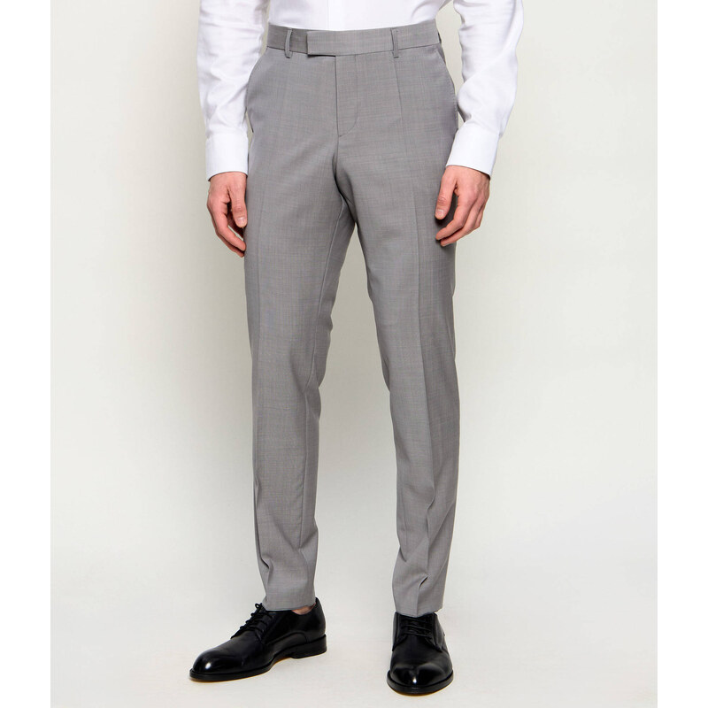 BOSS BLACK Vlněný oblek H-Huge-2Pcs-253 | Slim Fit