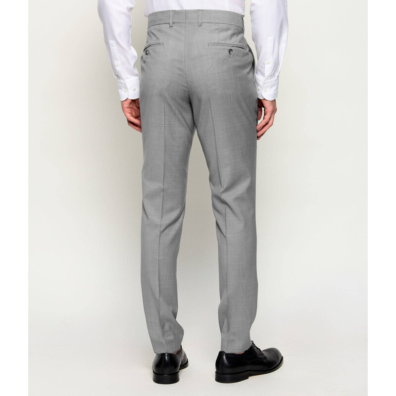 BOSS BLACK Vlněný oblek H-Huge-2Pcs-253 | Slim Fit