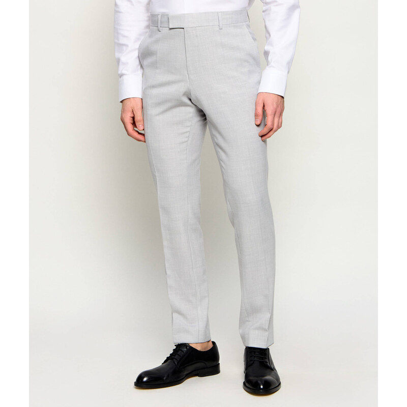 BOSS BLACK Oblek H-Huge-2Pcs-253 | Slim Fit | s příměsí vlny
