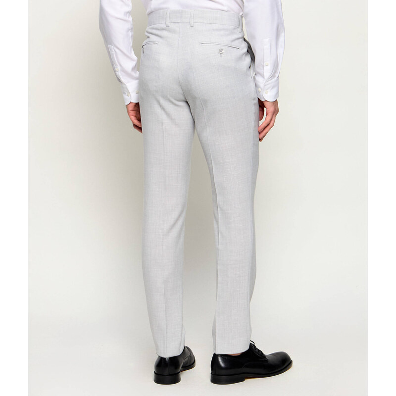 BOSS BLACK Oblek H-Huge-2Pcs-253 | Slim Fit | s příměsí vlny