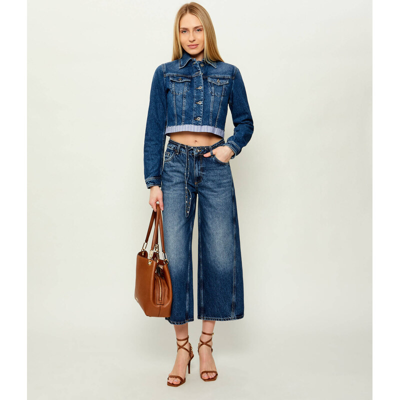 Liu Jo Džínová bunda | Cropped Fit